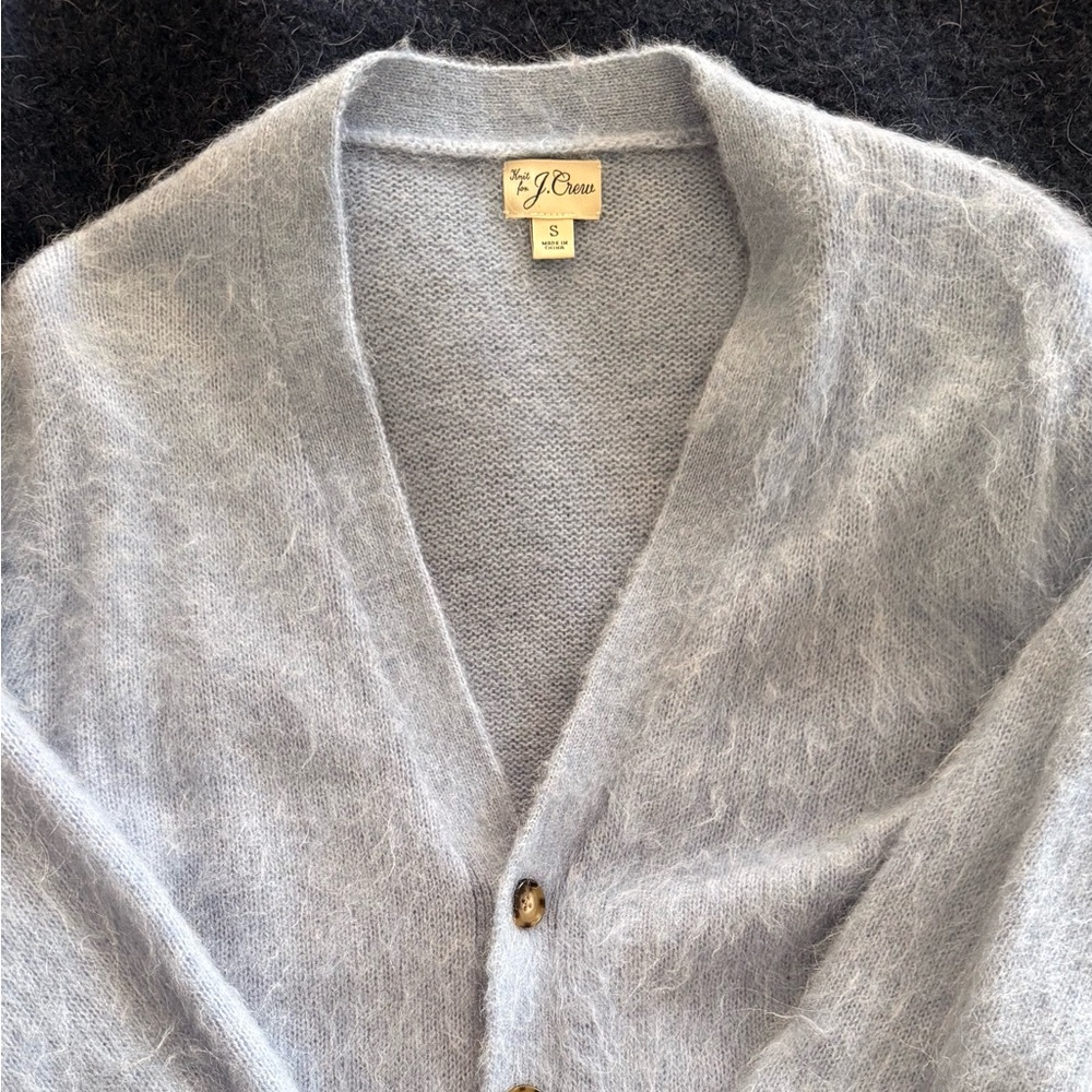 J. Crew Light Blue Men's Cardigan